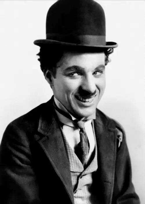 The Complete History of Hats: How Headwear Shaped Fashion and Culture Through the Ages 18 Charlie Chaplin as the Little Tramp wearing a small black bowler hat in 1914, showing early 20th century men's hat style