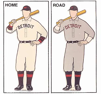 1901 Detroit American League baseball team in uniform, historical image from the National Baseball Hall of Fame