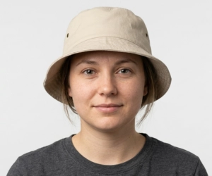 bucket hat for round faces
