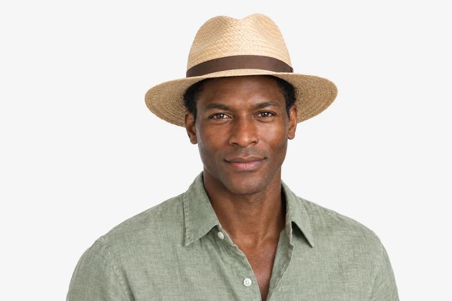 Home 9 Person wearing a hat that suits a diamond face shape