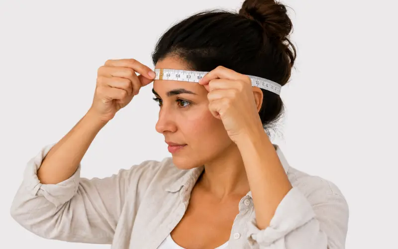 Home 2 Correct way to measure your head size for finding the right hat size.