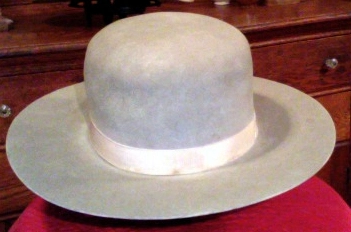 Boss of the Plains cowboy hat with a wide brim and rounded crown