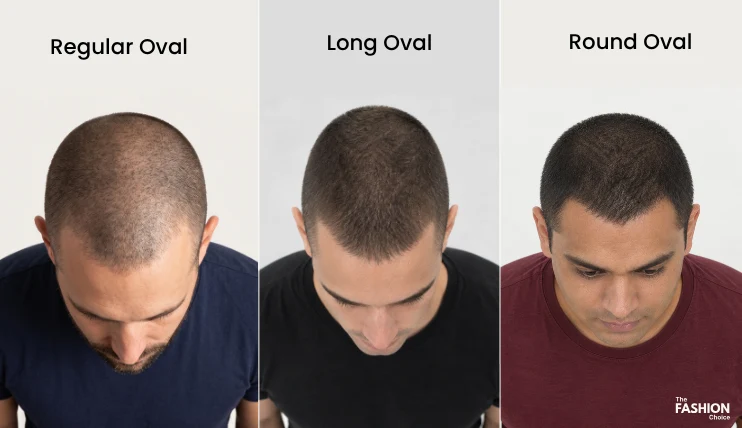 How to Choose a Cowboy Hat (Step by Step) 4 Side-by-side comparison of long oval, regular oval, and round oval head shapes for choosing the right cowboy hat fit.
